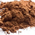 Organic and baked cocoa powder