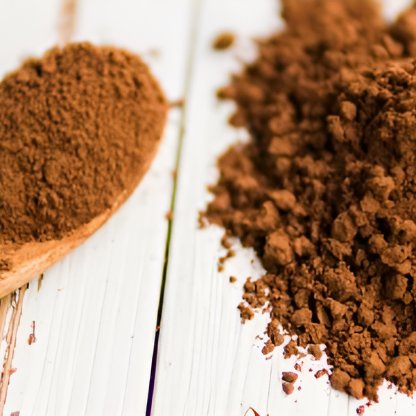 cocoa powder made from fresh beans