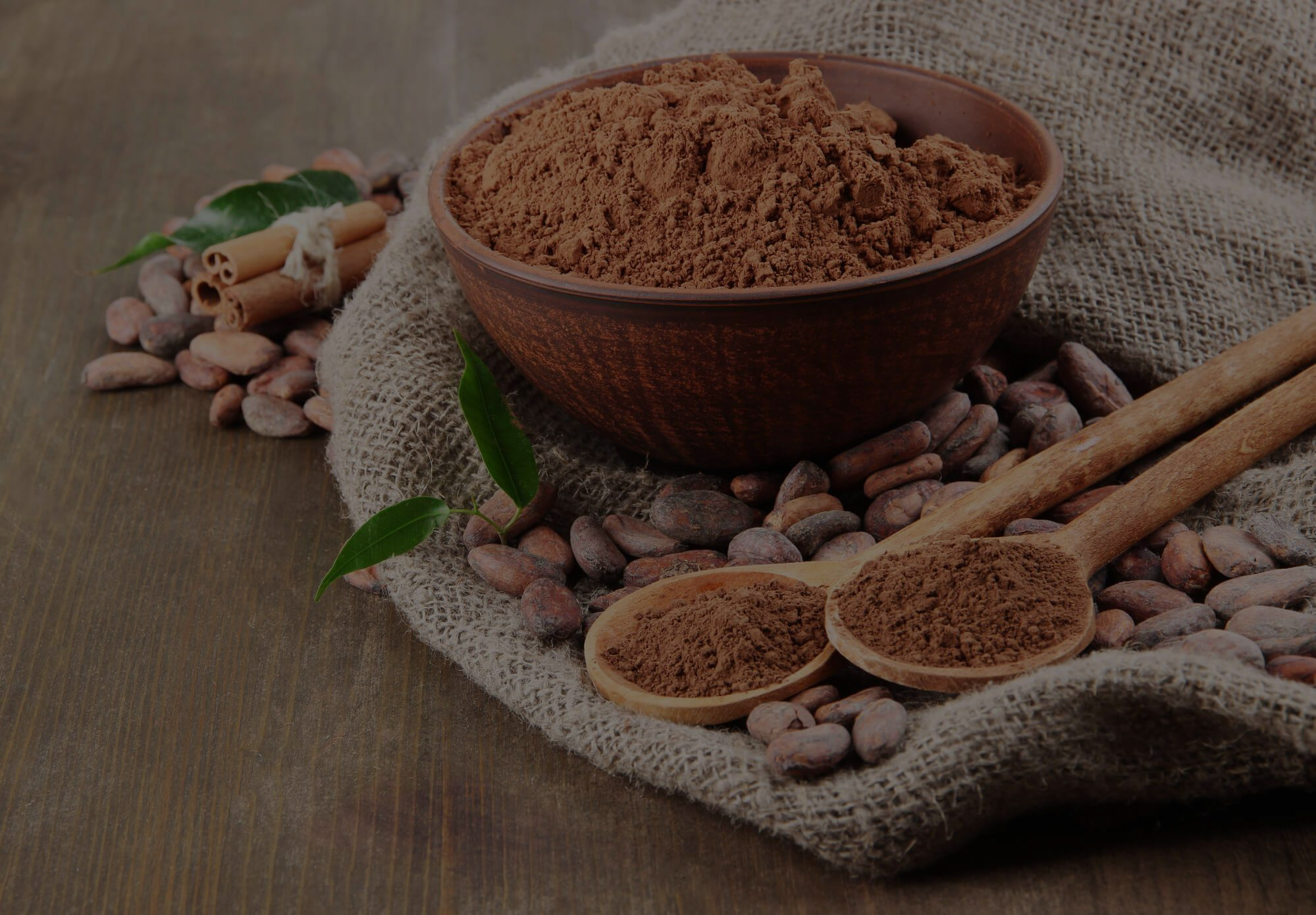 producing the quality and natural cocoa powder